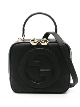Gucci: Чёрная сумка-шоппер 
