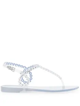 Aquazzura: Голубые сандалии  Almost Bare