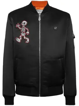 Philipp Plein: Чёрная куртка  Skull