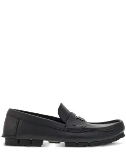 Ferragamo: Чёрные туфли  Gancini