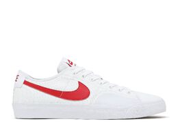 Nike: Белые кроссовки  Blazer Court SB