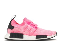 Adidas: Розовые кроссовки  NMD_R1 Primeknit