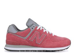 New Balance: Розовые кроссовки  574