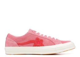 Converse: Розовые кроссовки  One Star Ox