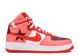 Nike: Розовые кроссовки  Air Force 1 High