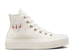 Converse: Белые кроссовки  Chuck Taylor All Star Lift