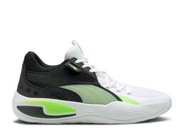 PUMA: Белые кроссовки  Court Rider