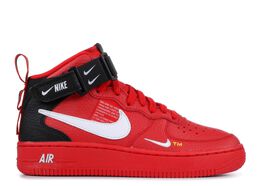 Nike: Красные кроссовки  Air Force 1