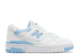 New Balance: Голубые кроссовки 550