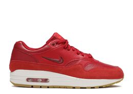 Nike: Красные кроссовки  Air Max 1 Premium