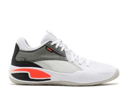 PUMA: Белые кроссовки  Court Rider