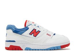 New Balance: Красные кроссовки  550