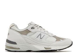 New Balance: Белые кроссовки  991