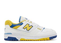 New Balance: Голубые кроссовки  550