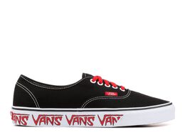 Vans: Красные кроссовки  Authentic