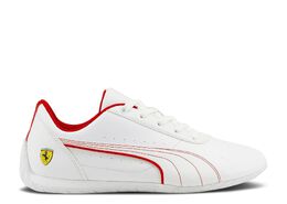 PUMA: Белые кроссовки  Ferrari