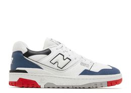 New Balance: Белые кроссовки  550