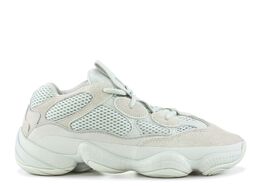 Adidas: Белые кроссовки  Yeezy Boost 500 Salt