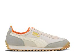 PUMA: Белые кроссовки  Rider
