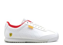 PUMA: Белые кроссовки  Ferrari