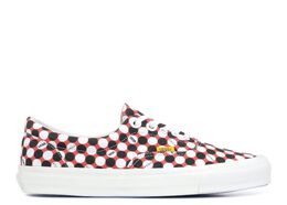 Vans: Красные кроссовки  Classic Slip On