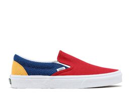 Vans: Красные кроссовки  Classic Slip On