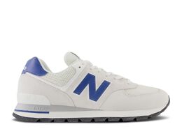 New Balance: Белые кроссовки  574