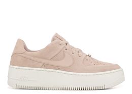 Nike: Бежевые кроссовки  Air Force 1 Sage