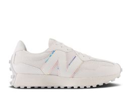 New Balance: Белые кроссовки  327