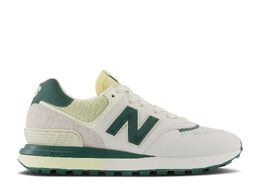 New Balance: Белые кроссовки  574