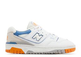 New Balance: Белые кроссовки  550