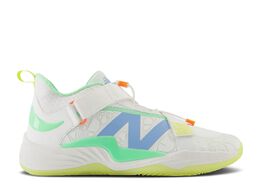 New Balance: Белые кроссовки 