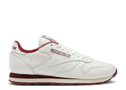 Reebok: Бордовые кроссовки  Classic Leather