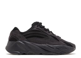 Adidas: Чёрные кроссовки  Yeezy Boost 700 v2