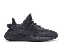 Adidas: Чёрные кроссовки  Yeezy Boost 350 v2 Black