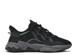 Adidas: Чёрные кроссовки  Ozweego