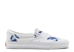 Vans: Белые кроссовки  Classic Slip On