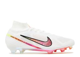 Nike: Белые кроссовки  Mercurial