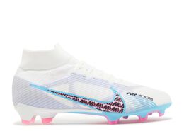 Nike: Белые кроссовки  Mercurial