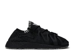 Adidas: Чёрные кроссовки 