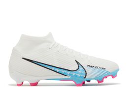 Nike: Белые кроссовки  Mercurial