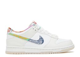 Nike: Белые кроссовки  Dunk Low