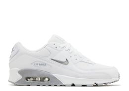 Nike: Светлые кроссовки  Air Max 90