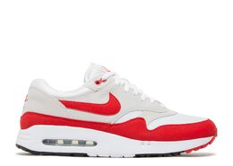 Nike: Красные кроссовки  Air Max 1