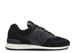 New Balance: Чёрные кроссовки  574