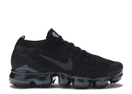 Nike: Чёрные кроссовки  Air Vapormax Flyknit 3