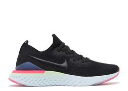 Nike: Чёрные кроссовки  Epic React Flyknit 2