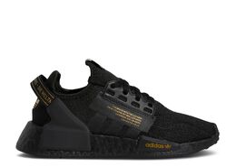 Adidas: Чёрные кроссовки  NMD_R1 V2