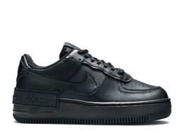 Nike: Чёрные кроссовки  Air Force 1 Shadow