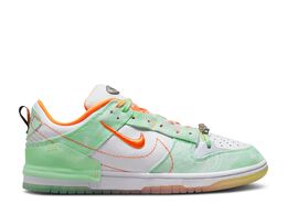 Nike: Белые кроссовки  Dunk Low Disrupt